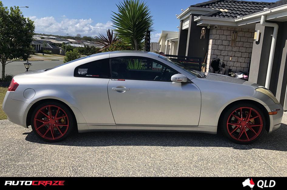 NISSAN SKYLINE 350GT MISANO CANDY RED